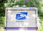 usps truck in summer
