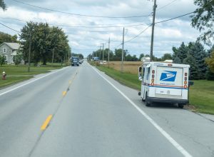 USPS mail. mail and parcel delivery