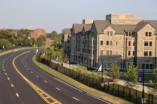 The Commons at Villanova University is a LEED certified home to senior living apartments, two state of the art fitness centers, a coffee cafe, a five-star restaurant called The Refectory, a mail room, a tech center and so much more!