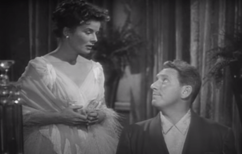 Spencer Tracy and Katharine Hepburn in "Without Love"