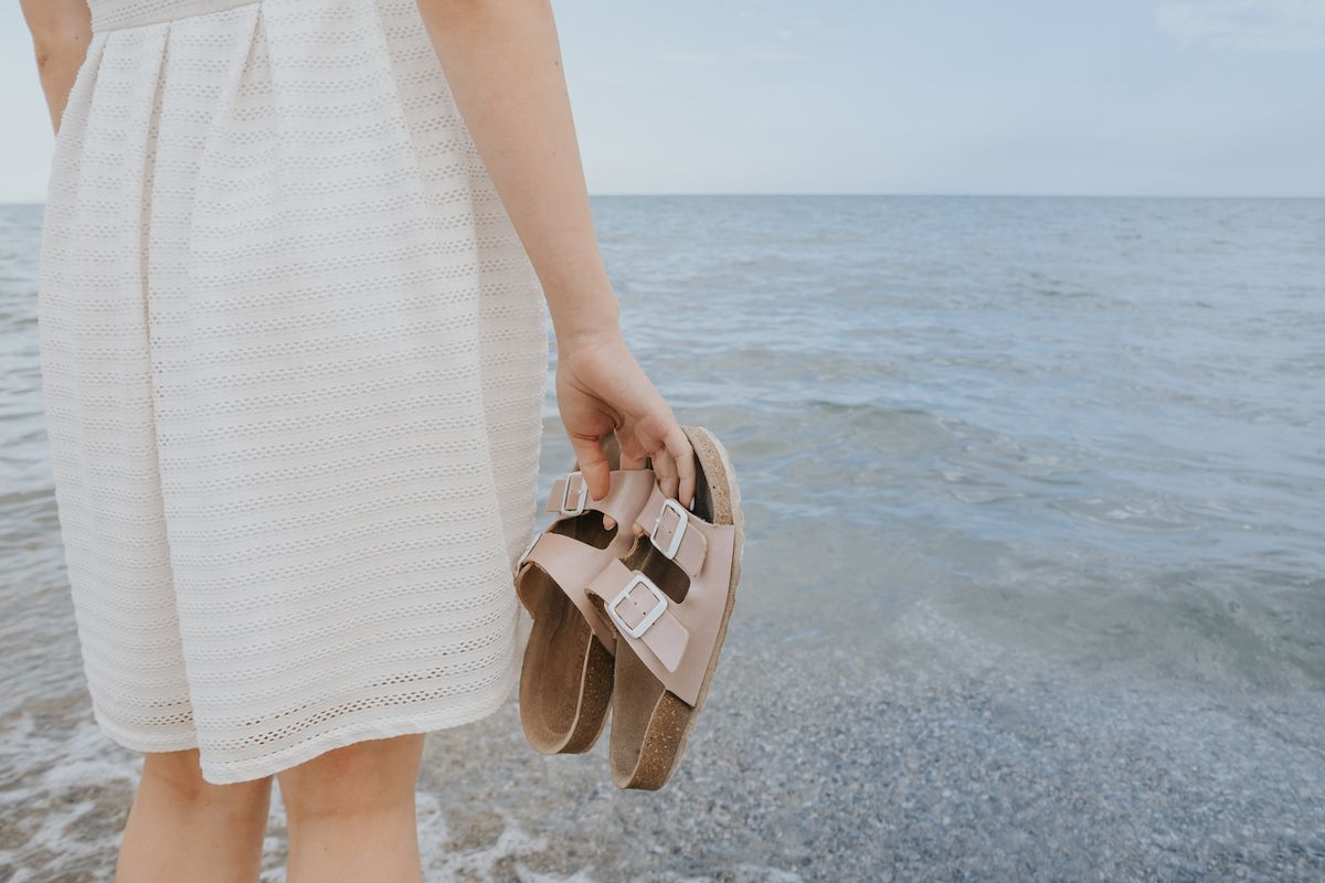 Footwear to best sale wear on beach