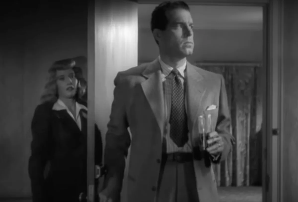 Barbara Stanwyck and Fred MacMurray in Double Indemnity