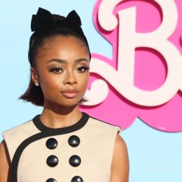 skai jackson at the barbie premiere