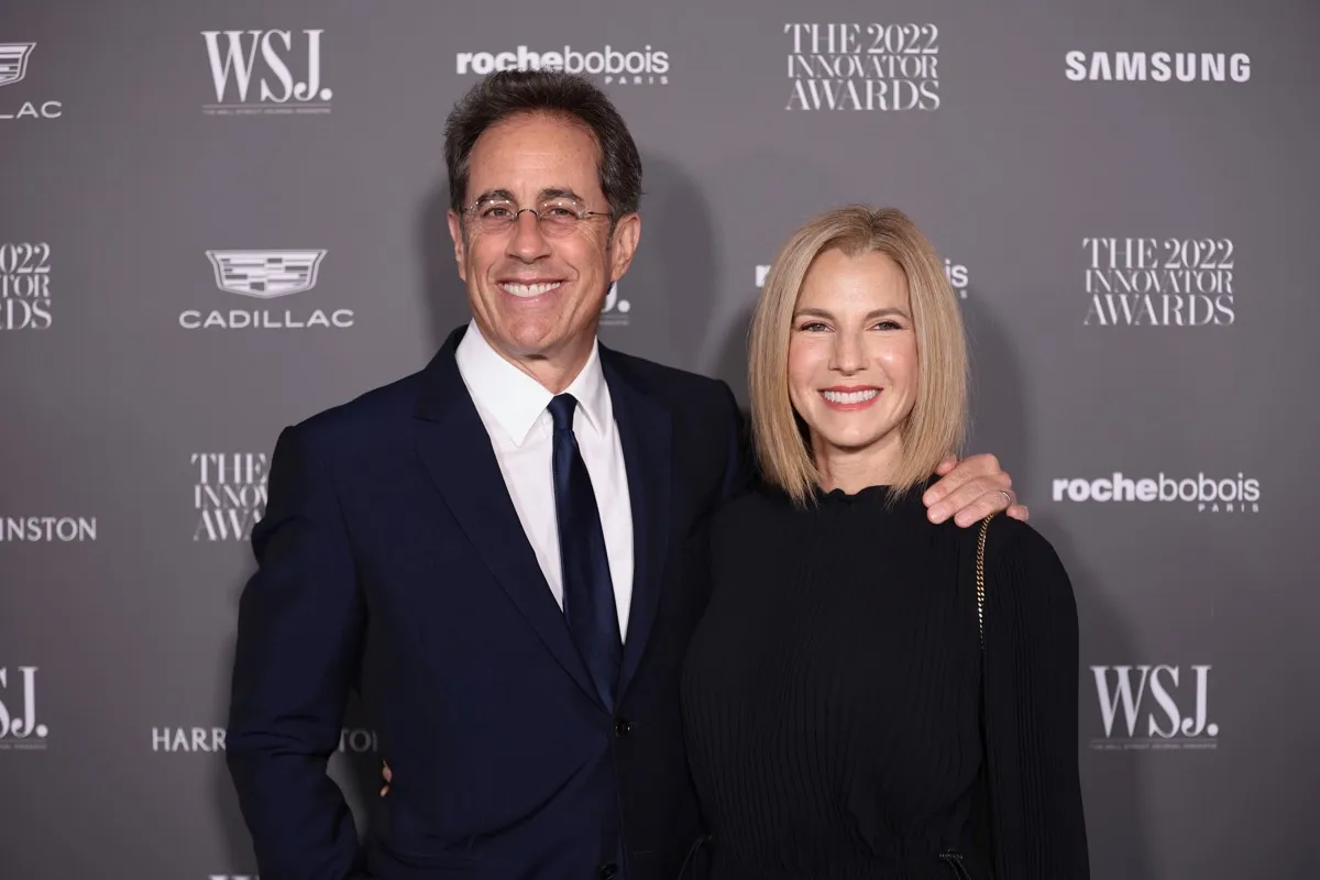 Jerry and Jessica Seinfeld in 2022