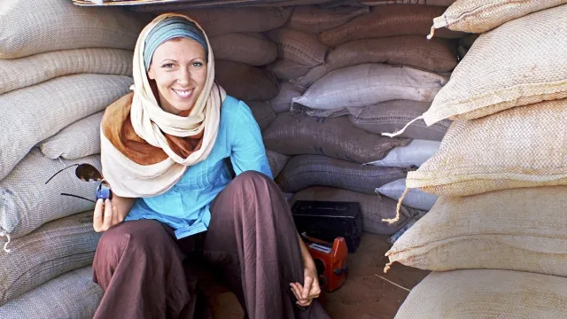 Jessica Buchanan in Somalia