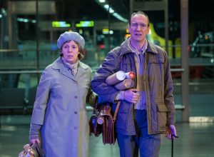 Olivia Colman and David Thewlis in Landscapers