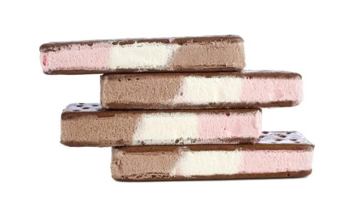 Neopolitan Ice Cream Sandwiches