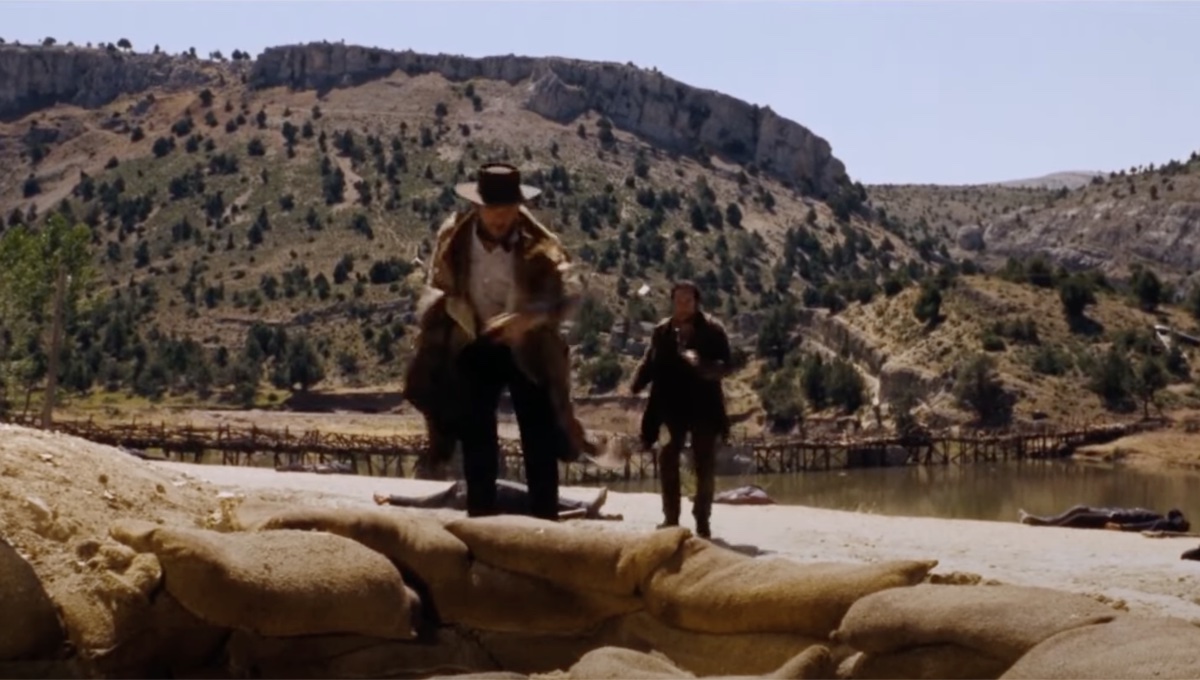 Clint Eastwood and Eli Wallach in The Good the Bad and the Ugly