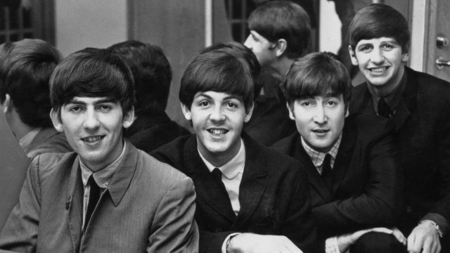 The Beatles in Sweden in 1963