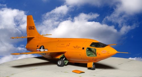 The Bell X-1, originally designated XS-1, a joint NACA-U.S. Army Air Forces/US Air Force supersonic research project