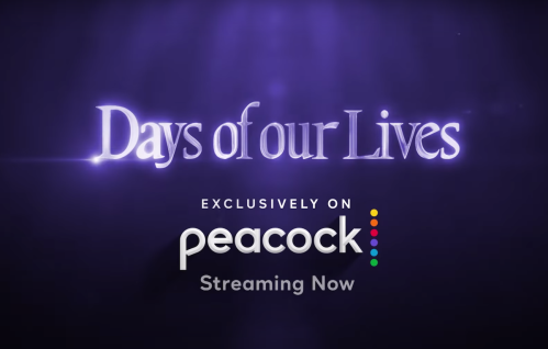 The "Days of Our Lives" title card