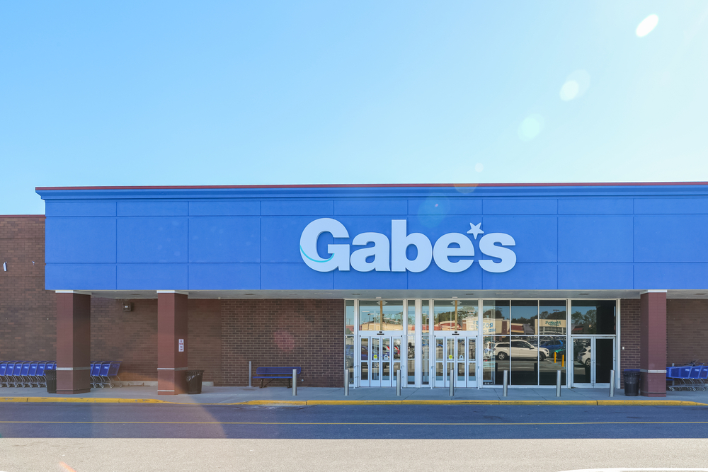 A Gabe's storefront exterior