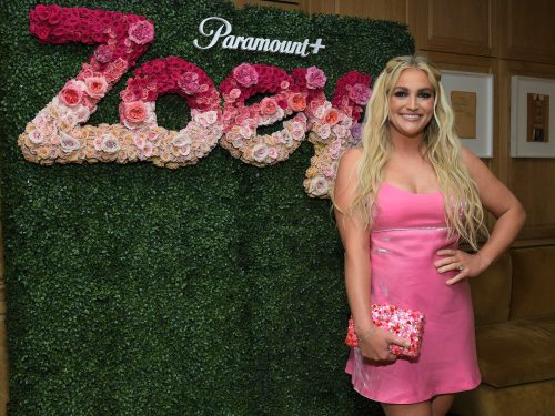 Jamie Lynn Spears at the "Zoey 102" cocktail party in June 2023
