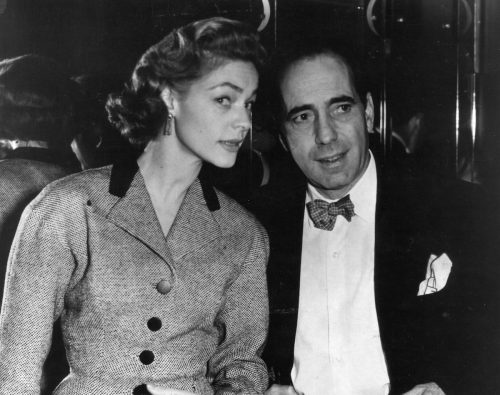 Lauren Bacall and Humphrey Bogart in 1951