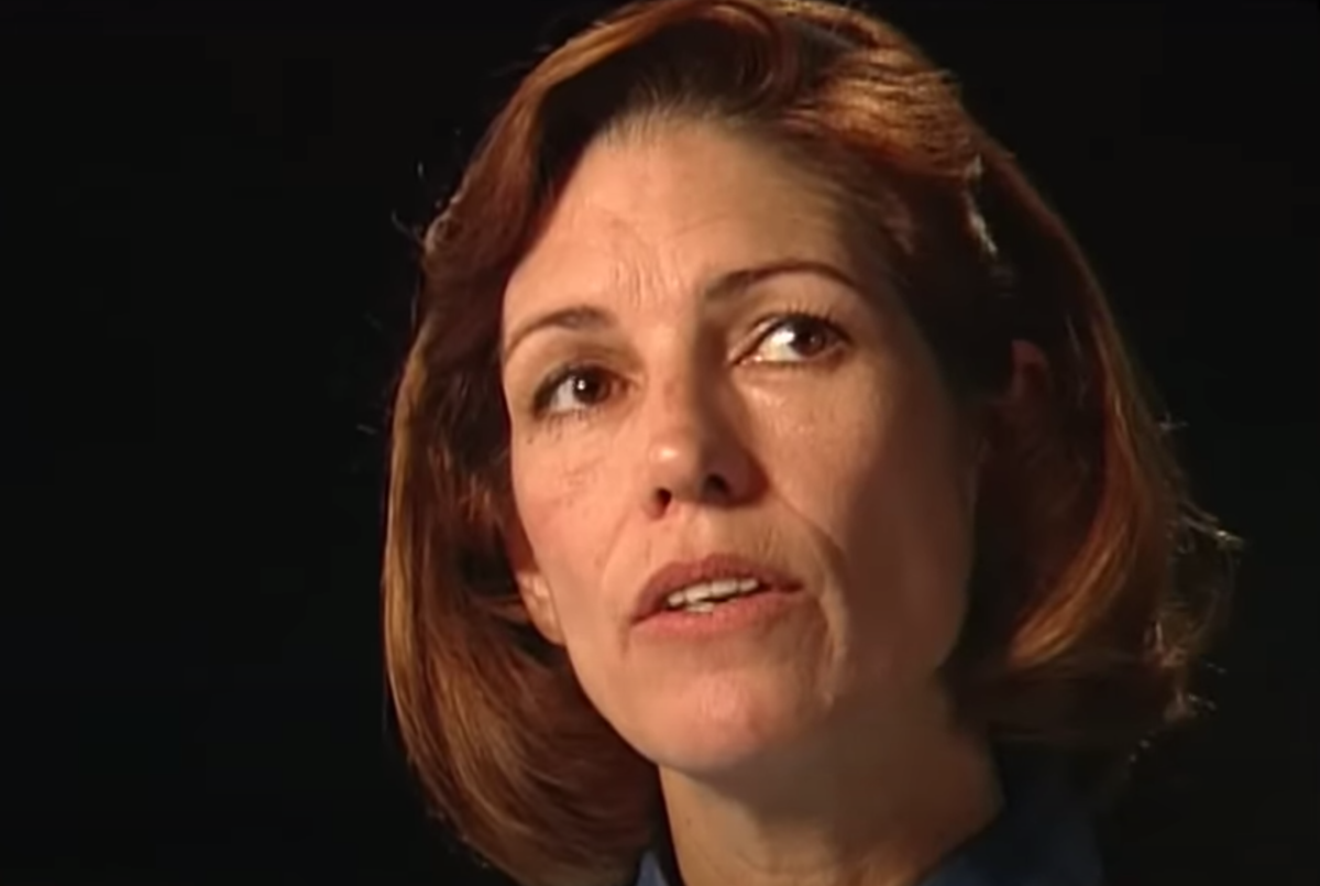 Leslie Van Houten being interviewed by ABC News in 1994