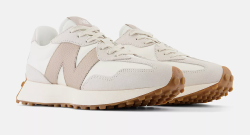 New Balance 327 sneakers in cream color