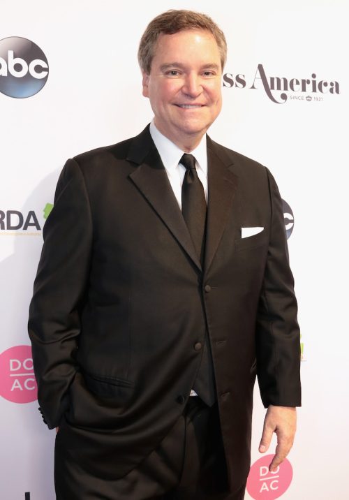 Sam Haskell at a Miss America event in 2017