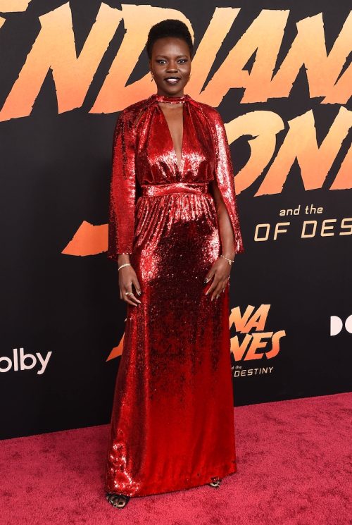 Shaunette Renée Wilson at the premiere of "Indiana Jones of the Dial of Destiny" in June 2023