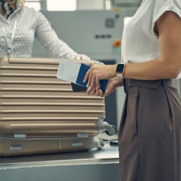 bag search at airport security
