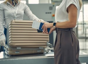 bag search at airport security