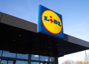 sign for a lidl grocery store