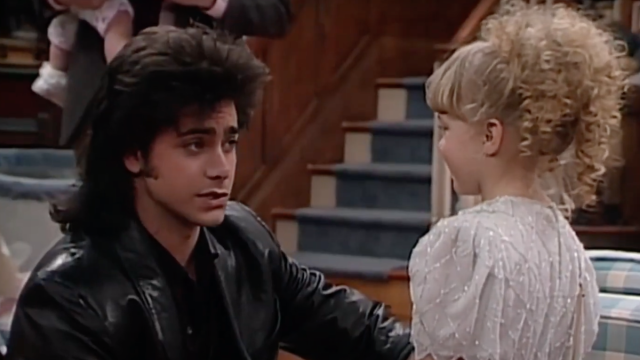 John Stamos and Jodie Sweetin on "Full House"