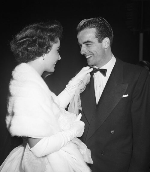 Elizabeth Taylor and Montgomery Clift circa 1949