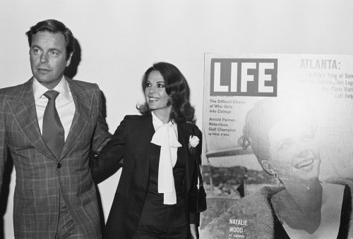 Robert Wagner and Natalie Wood at a Life magazine event in 1976