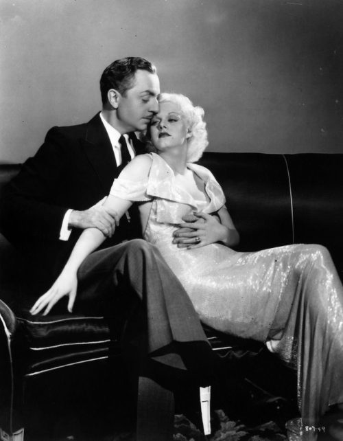 William Powell and Jean Harlow circa 1935