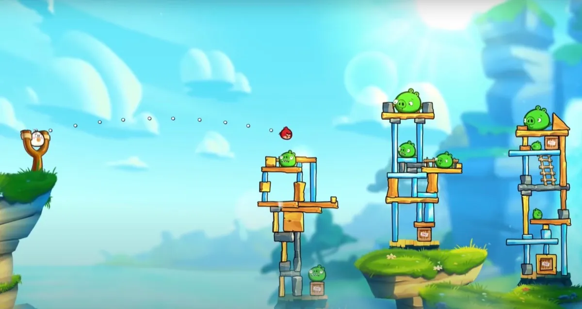 Still from Angry Birds 2 trailer
