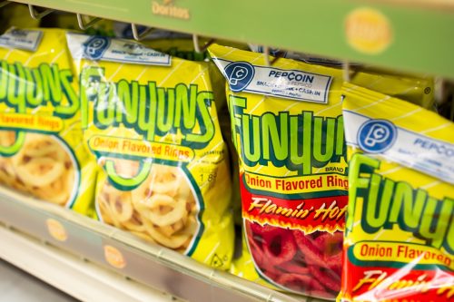 Funyuns in Food Store
