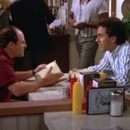 Jason Alexander and Jerry Seinfeld on Seinfeld
