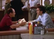 Jason Alexander and Jerry Seinfeld on Seinfeld