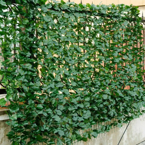 Product photo of Home Depot's faux ivy privacy fence