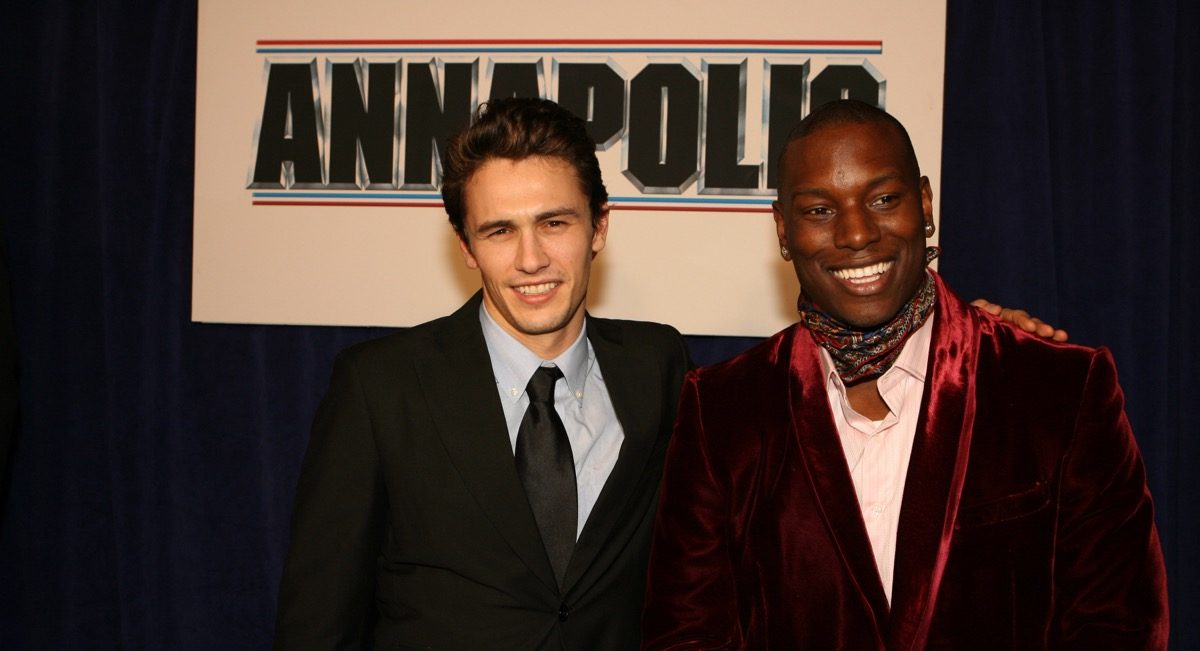 James Franco and Tyrese Gibson in 2006
