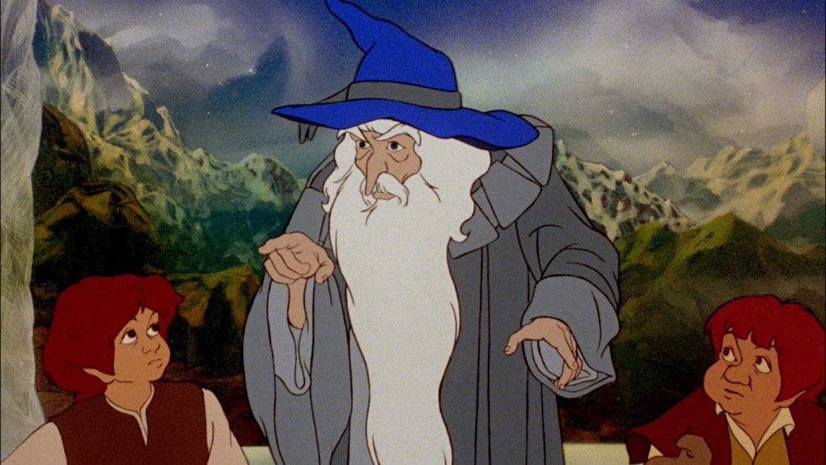 Still from the 1978 animated film of The Lord of the Rings