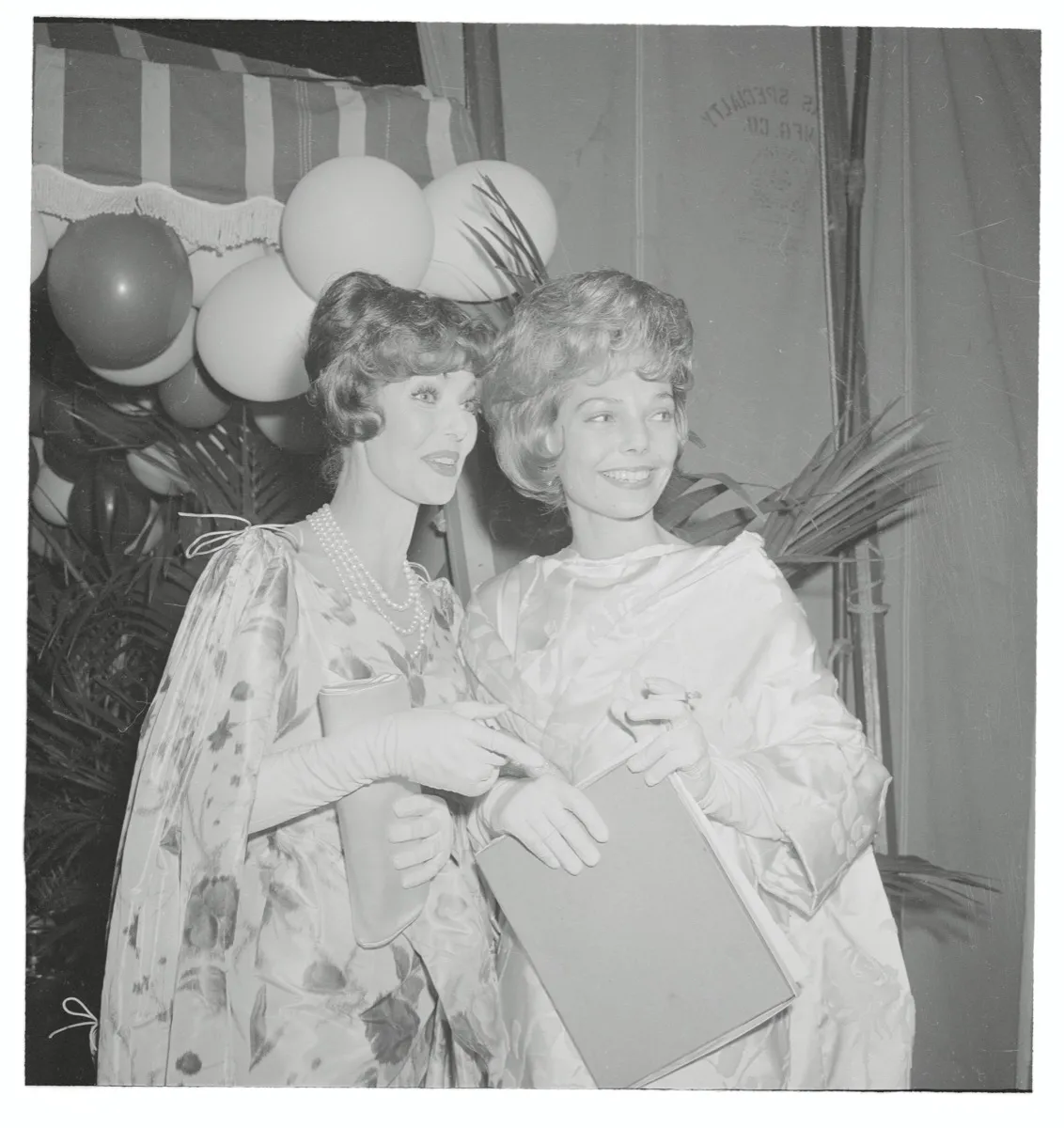Loretta Young and Judy Lewis in 1961
