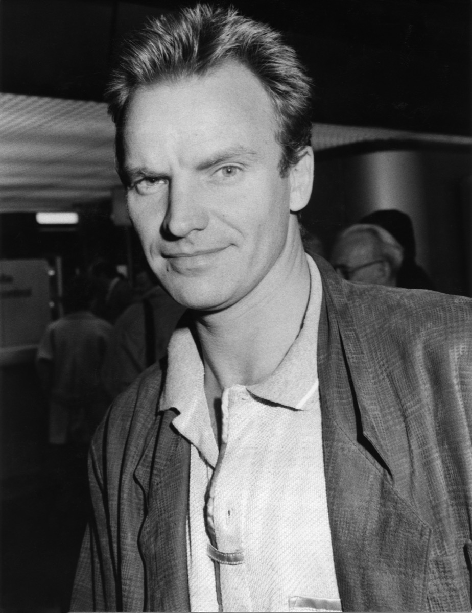 Sting in 1986