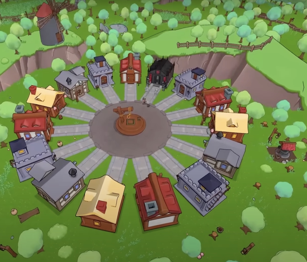 Screenshot from Town of Salem game