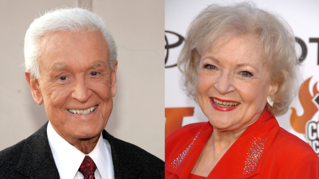 Bob Barker in 2007; Betty White in 2006