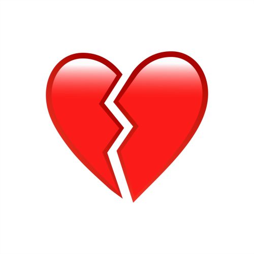 broken heart emoji