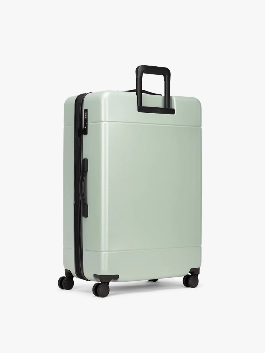 A Capak Hue Large Luggage suitcase in jade
