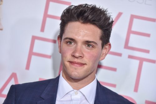 Casey Cott at the premiere of "Five Feet Apart" in 2019