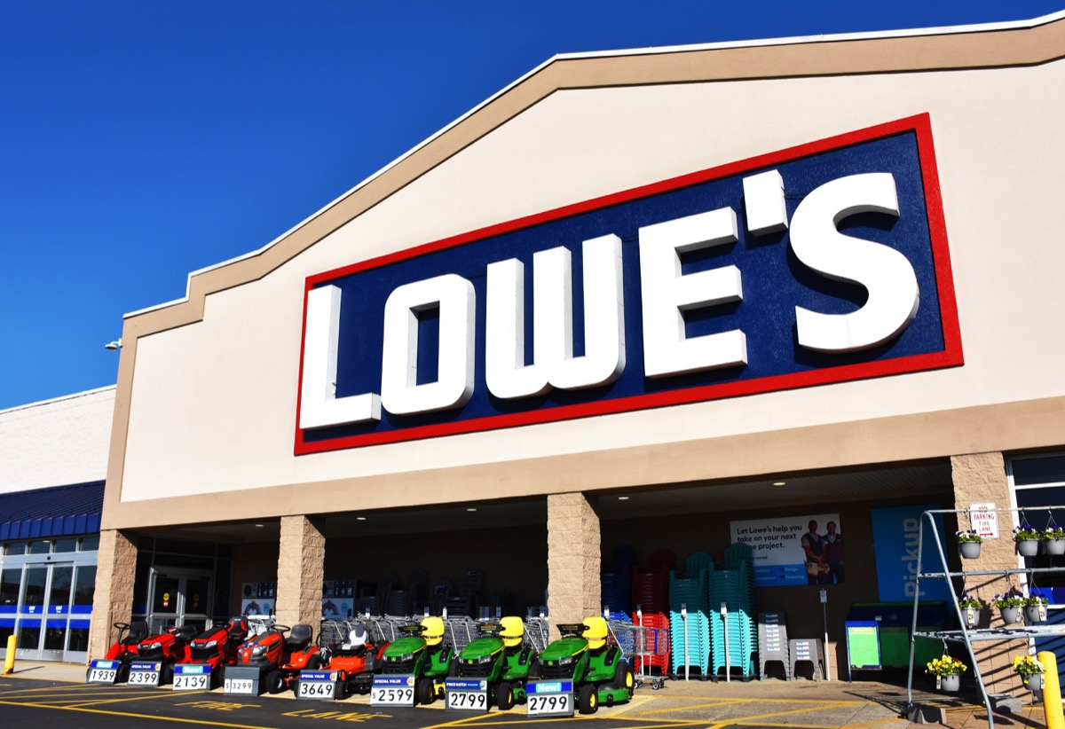 Lowe's Home Improvement Store, Manassas, VA, USA, April 13, 2023