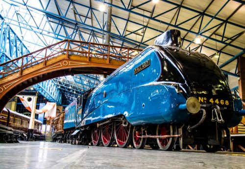 Mallard at the National Railway Museum in England