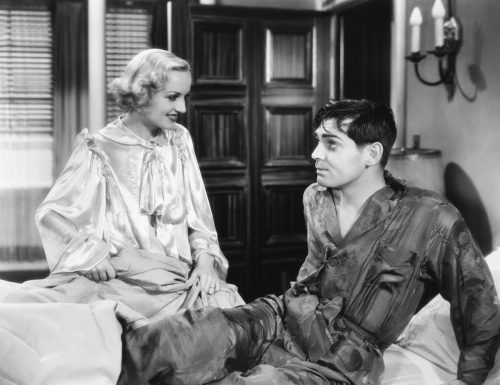 Carole Lombard and Clark Gable in "No Man of Her Own"