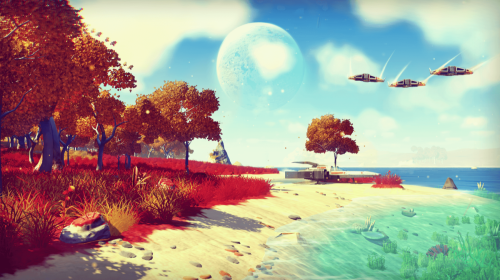 image from multiplayer online game No Man's Sky