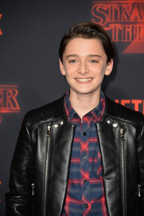 Noah Schnapp at the premiere of "Stranger Things 2" in 2017