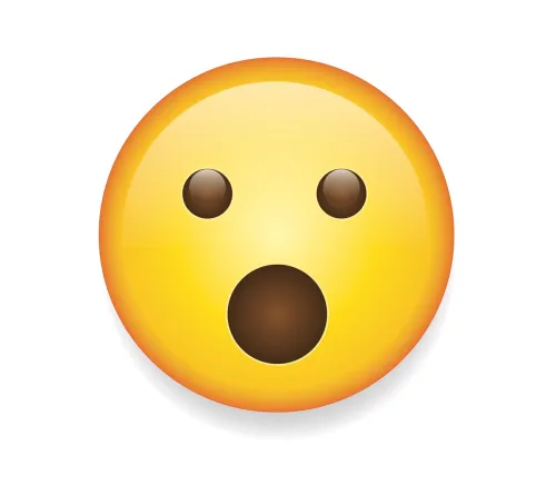 open mouth emoji