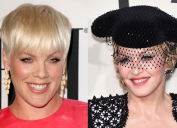 Pink in 2015; Madonna in 2015